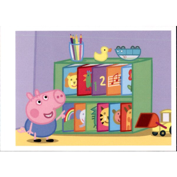 Sticker 165 - Peppa Pig Wutz Spiele mit Gegensätzen