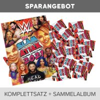 WWE Slam Attax 2021 - Trading Cards - Alle Karten...