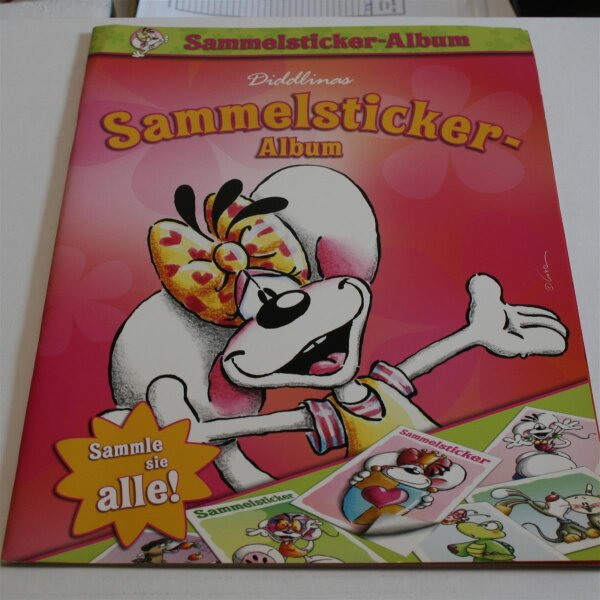 Diddlinas Sammelsticker-Album - Sammelsticker - Album