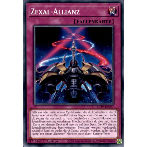 LIOV-DE067 - Zexal-Allianz - 1. Auflage