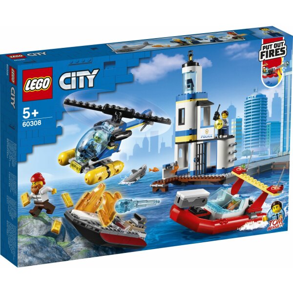 LEGO City Polizei und Feuerwehr im Küsteneinsatz 60308