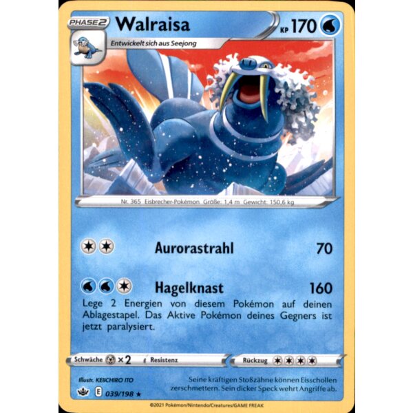 039/198 - Walraisa - Rare