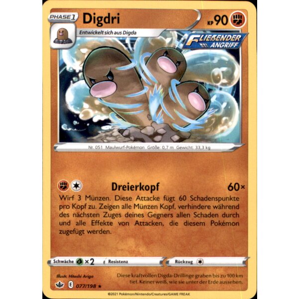 077/198 - Digdri - Rare