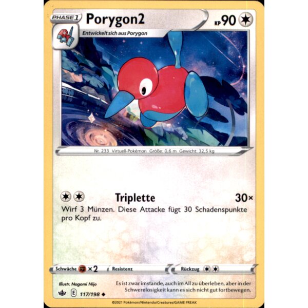 117/198 - Porygon2 - Uncommon