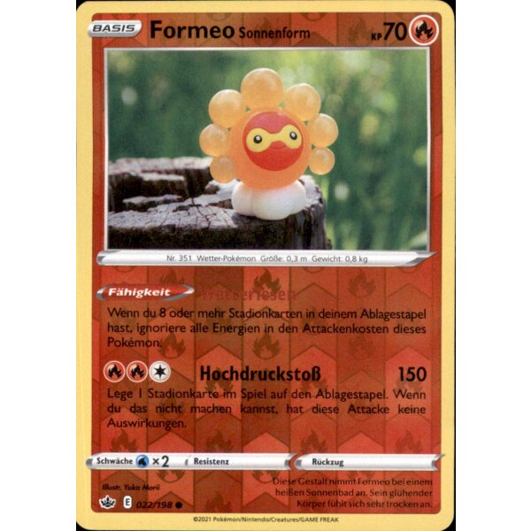 022/198 - Formeo Sonnenform - Reverse Holo