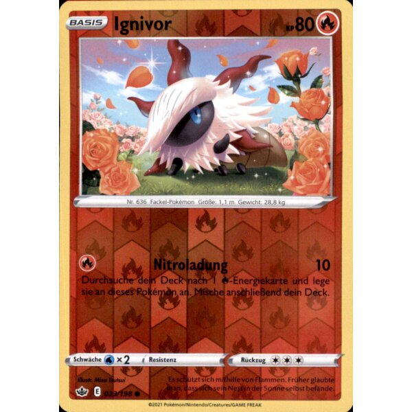 023/198 - Ignivor - Reverse Holo