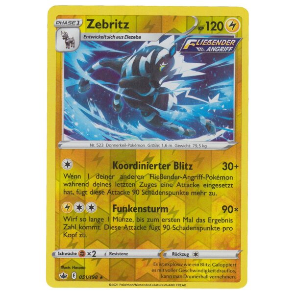 051/198 - Zebritz - Reverse Holo