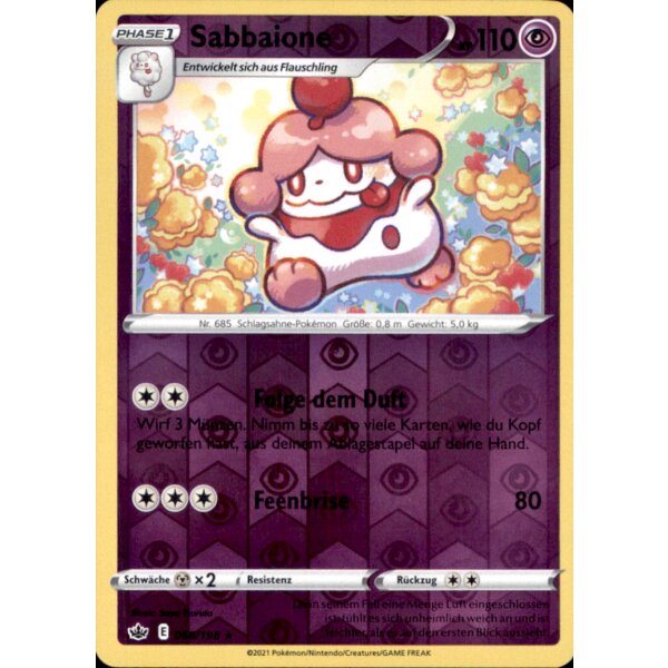 068/198 - Sabbaione - Reverse Holo