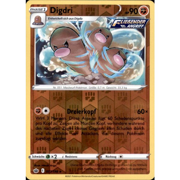 077/198 - Digdri - Reverse Holo