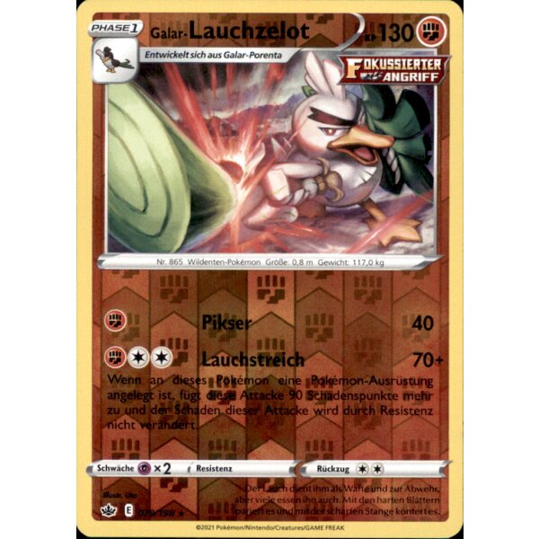 079/198 - Galar-Lauchzelot - Reverse Holo