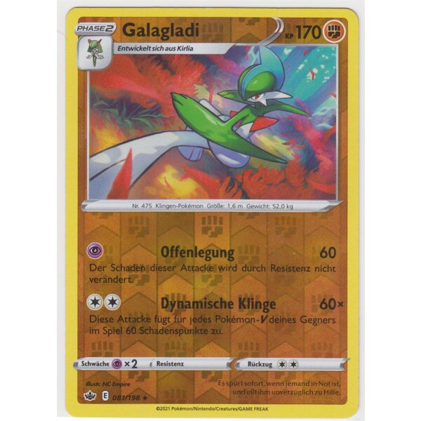 081/198 - Galagladi - Reverse Holo