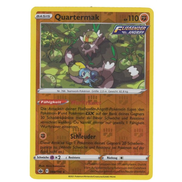 088/198 - Quartermak - Reverse Holo