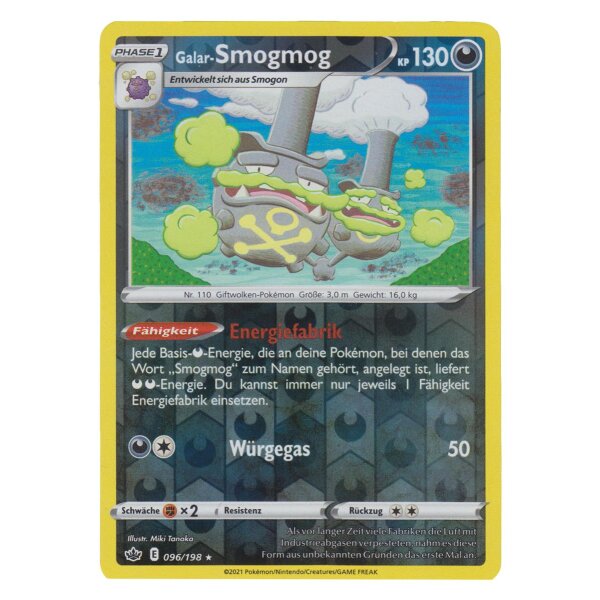 096/198 - Galar-Smogmog - Reverse Holo