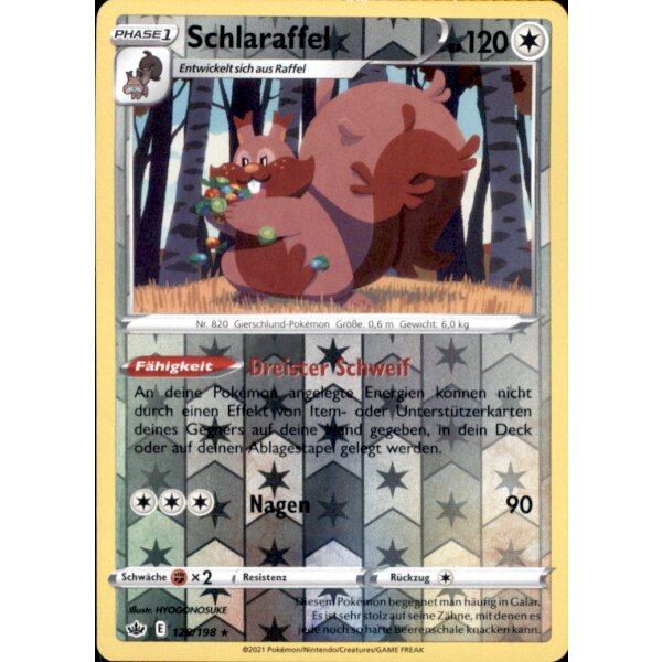 128/198 - Schlaraffel - Reverse Holo