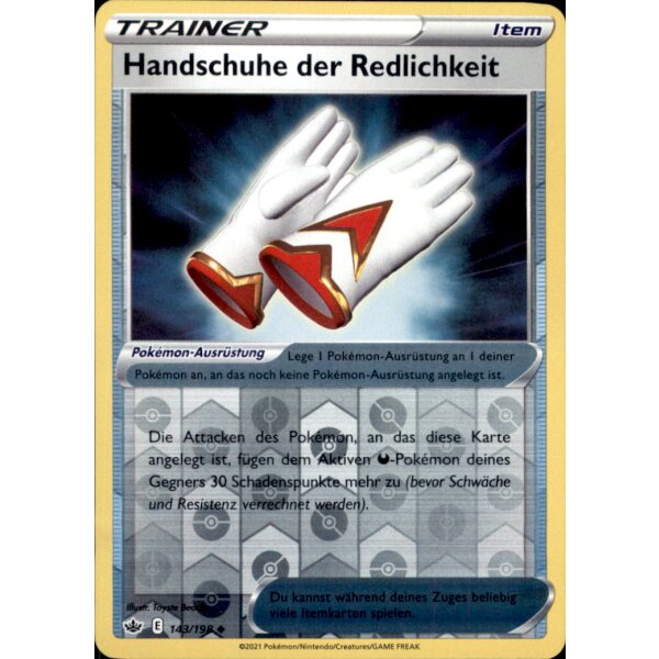 143/198 - Handschuhe der Relichkeit - Reverse Holo