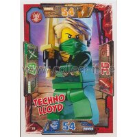 028 - Techno Lloyd - Helden Karte - LEGO Ninjago