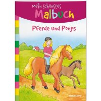 Tessloff Mein schönstes Malbuch. Pferde und Ponys....