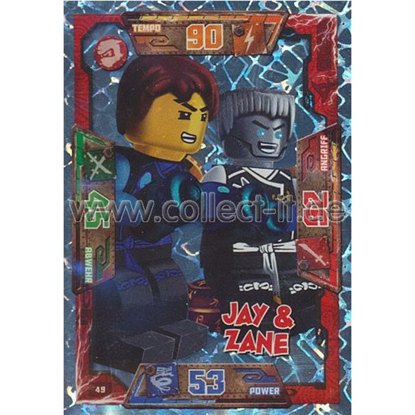 049 - Jay & Zane - Spezial Karte - LEGO Ninjago