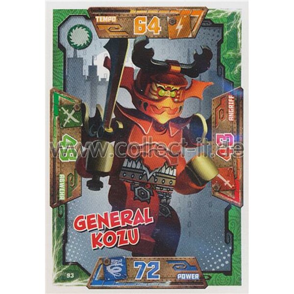 lego ninjago general kozu