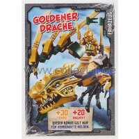 144 - Goldener Drache - Fahrzeugkarte - LEGO Ninjago