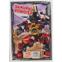 154 - Samurai-Roboter - Fahrzeugkarte - LEGO Ninjago