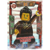039 - Der Braune Ninja Dareth - Helden Karte - LEGO...