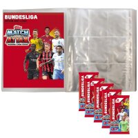 Topps Match Attax 2021/22 - 1 Leere Sammelmappe + 5 Booster