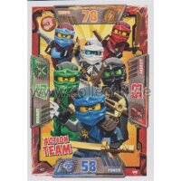047 - Action Team - Helden Karte - LEGO Ninjago SERIE 2