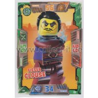 089 - Fieser Clouse - Schurken Karte - LEGO Ninjago SERIE 2
