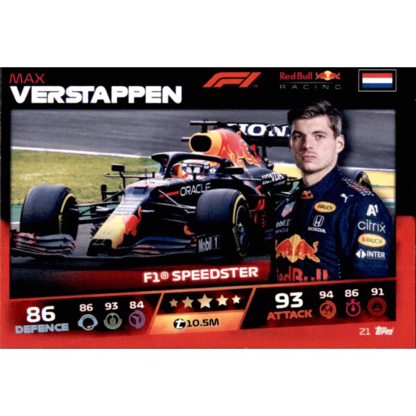 21 - Max Verstappen - 2021