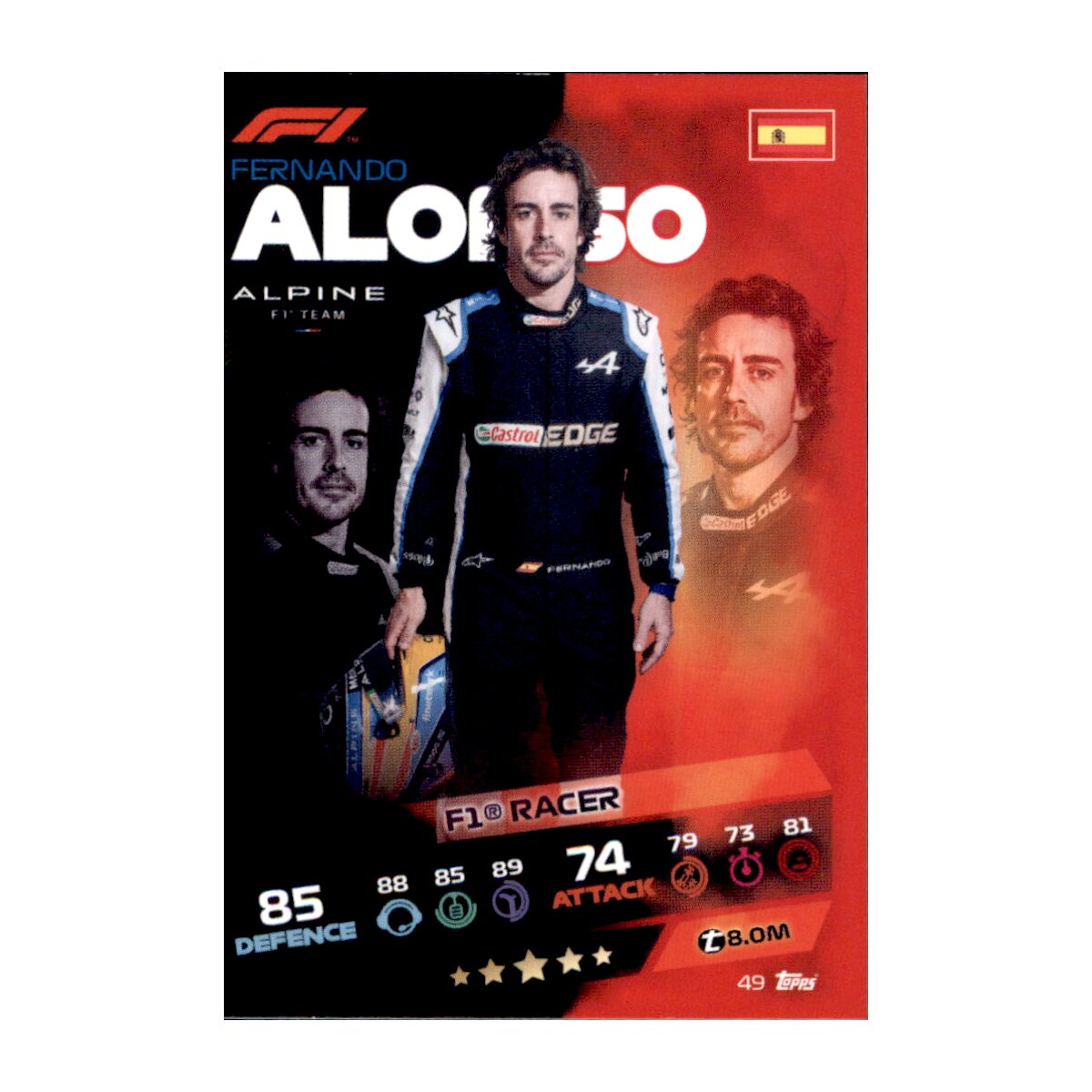 49 Fernando Alonso 2021 0 39