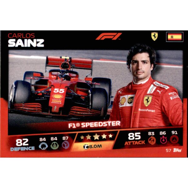 57 - Carlos Sainz - 2021