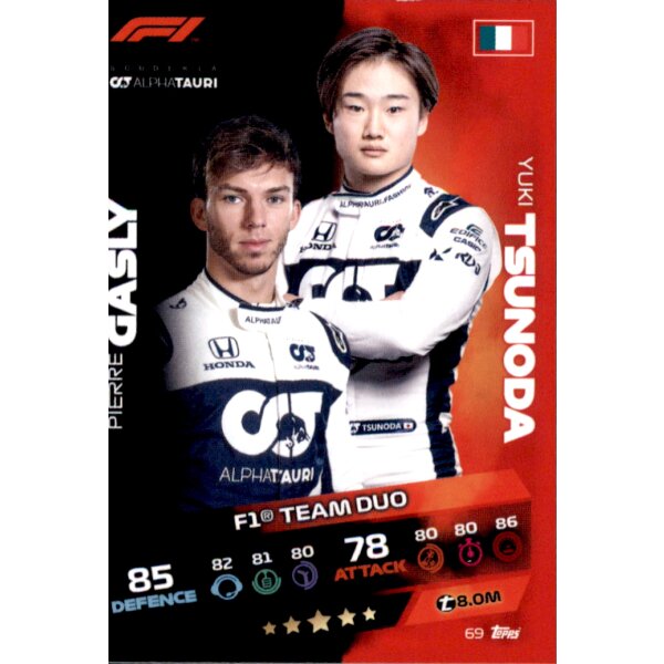 69 - Pierre Gasly & Yuki Tsunoda - 2021