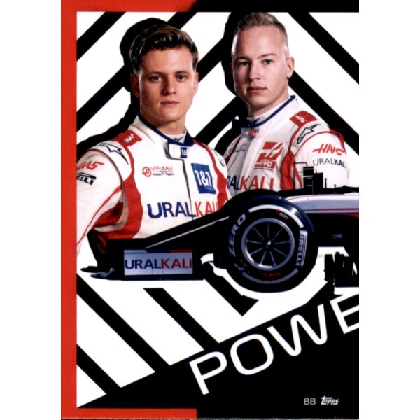 88 - Uralkali Haas F1 Team Puzzle Front - 2021