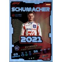 182 - Mick Schumacher - Rainbow Karte - 2021