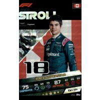 211 - Lance Stroll - Holo Karte - 2021