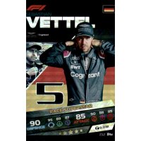 212 - Sebastian Vettel - Holo Karte - 2021