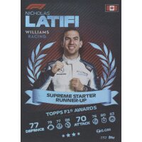 232 - Nicholas Latifi - Mirror Foil - 2021