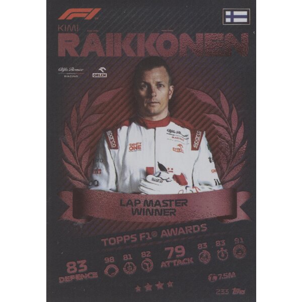 233 - Kimi Räikkönen - Mirror Foil - 2021