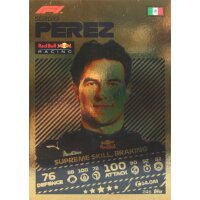 246 - Sergio Perez - Mirror Foil Gold - 2021