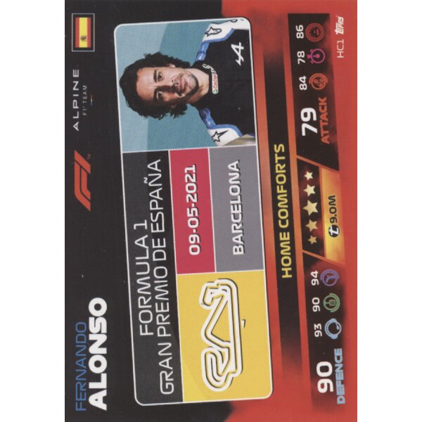 HC01 Fernando Alonso - 2021