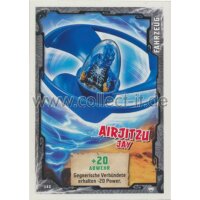 143 - Airjitzu Jay - Fahrzeug Karte - LEGO Ninjago SERIE 2