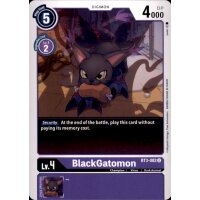 BT3-082 BlackGatomon  - Uncommon