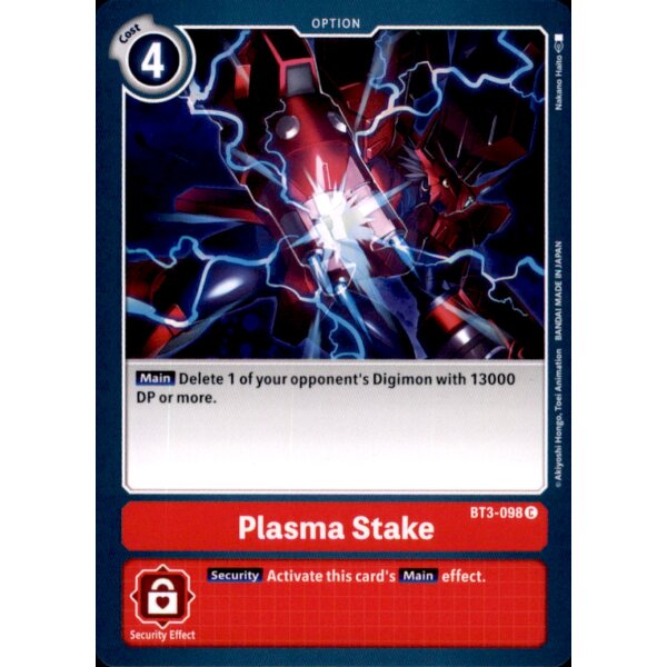 BT3-098 Plasma Stake  - Common