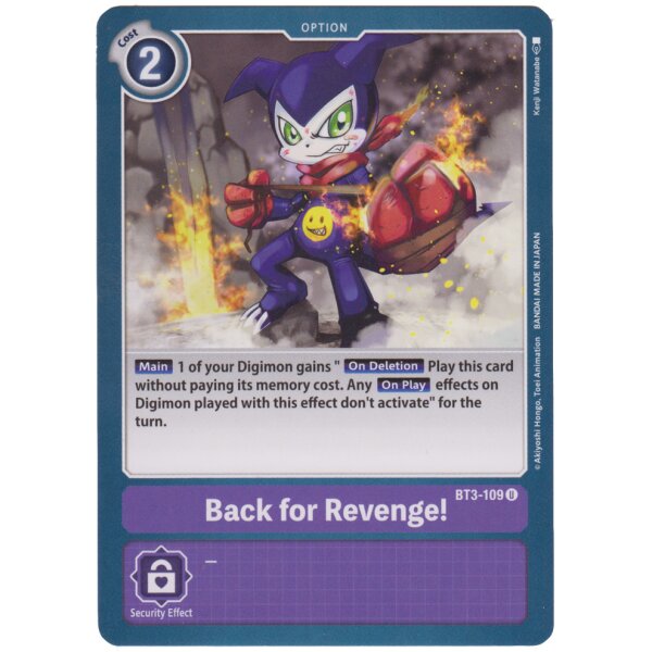 BT3-109 Back for Revenge!  - Uncommon