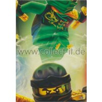 203 - Helden - Puzzle Karte - LEGO Ninjago SERIE 2