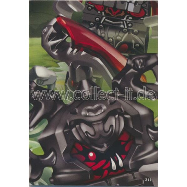 212 - Vermillions - Puzzle Karte - LEGO Ninjago SERIE 2