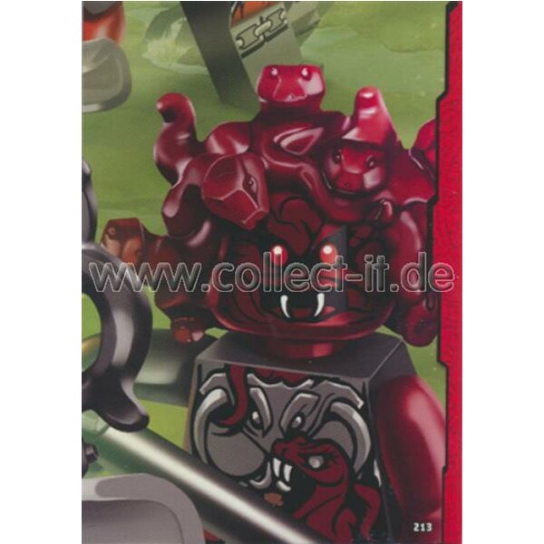 213 - Vermillions - Puzzle Karte - LEGO Ninjago SERIE 2