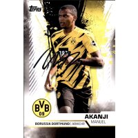 9 - Manuel Akanji XL - Topps BVB Borussia Dortmund 2021