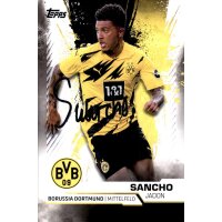 24 - Jadon Sancho XL - Topps BVB Borussia Dortmund 2021